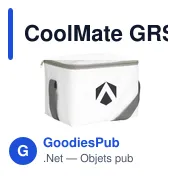 Sac isotherme personnalisable CoolMate GRS RPET pour logo - Miniature 6