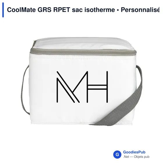 Sac isotherme personnalisable CoolMate GRS RPET pour logo - Image 10