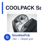 COOLPACK Sac à dos isotherme RPET 300D - Miniature 6