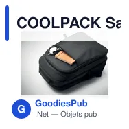 COOLPACK Sac à dos isotherme RPET 300D - Miniature 9