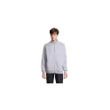 Variante gris chiné - Veste de sport personnalisable COOPER avec logo