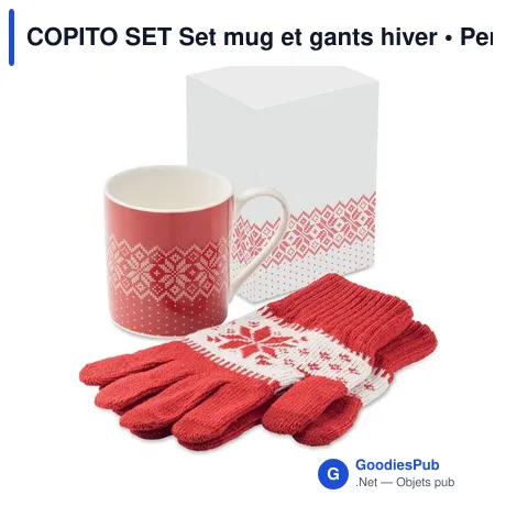COPITO SET Set mug et gants hiver