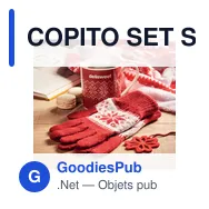 COPITO SET Set mug et gants hiver - Miniature 6