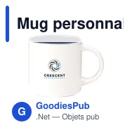Mug personnalisable Coppa 330 ml avec logo - Miniature 11