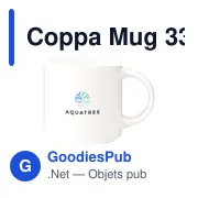 Mug personnalisable Coppa 330 ml avec logo - Miniature 4