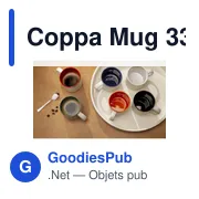 Mug personnalisable Coppa 330 ml avec logo - Miniature 6