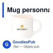 Mug personnalisable Coppa 330 ml avec logo - Miniature 8
