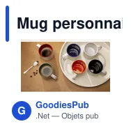 Mug personnalisable Coppa 330 ml avec logo - Miniature 9