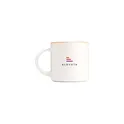 Variante orange - Mug personnalisable Coppa 330 ml avec logo