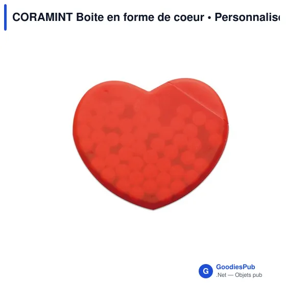 CORAMINT Boite en forme de coeur - Image 1