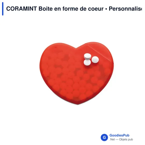 CORAMINT Boite en forme de coeur - Image 2