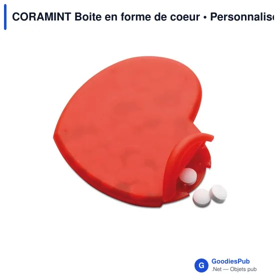 CORAMINT Boite en forme de coeur - Image 3