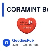 CORAMINT Boite en forme de coeur - Miniature 4