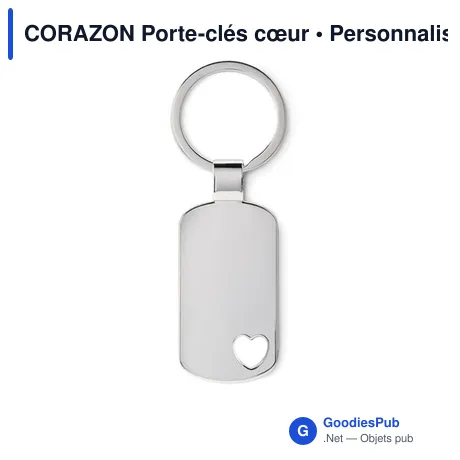 CORAZON Porte-clés cœur