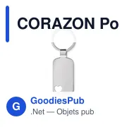 CORAZON Porte-clés cœur - Miniature 2
