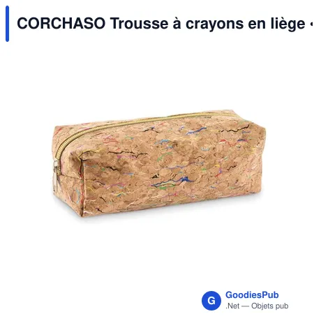 CORCHASO Trousse à crayons en liège