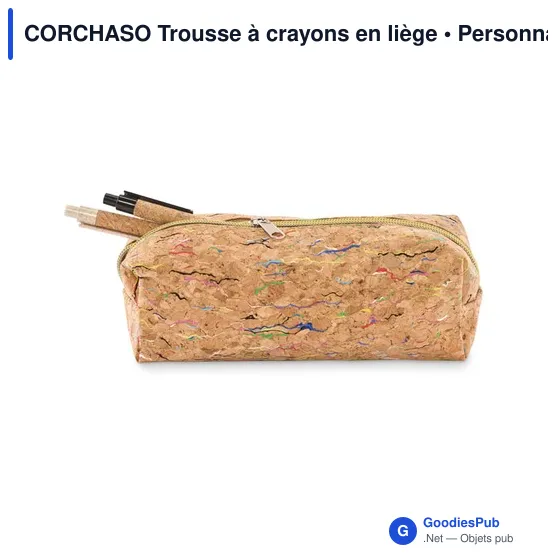 CORCHASO Trousse à crayons en liège - Image 3