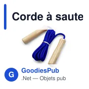 Corde à sauter personnalisable avec logo - Walker - Miniature 6