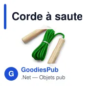 Corde à sauter personnalisable avec logo - Walker - Miniature 8