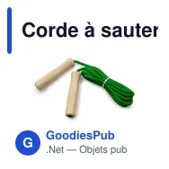 Corde à sauter personnalisable avec logo - Walker - Miniature 9