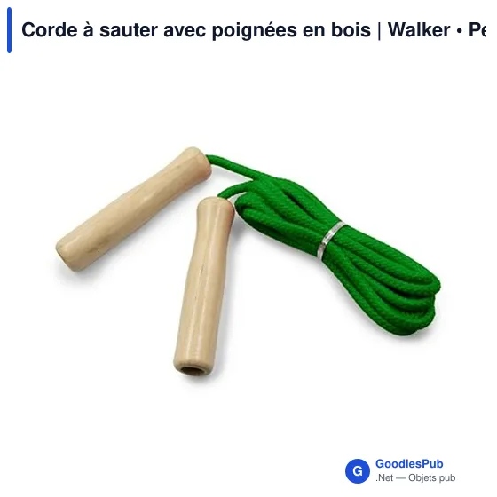 Corde à sauter personnalisable avec logo - Walker - Image 9