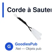 Corde à Sauter personnalisable avec logo pour entreprises - Miniature 5