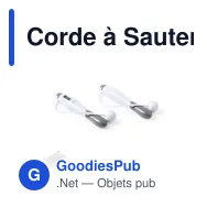 Corde à Sauter Digitale Grimluck - Miniature 1