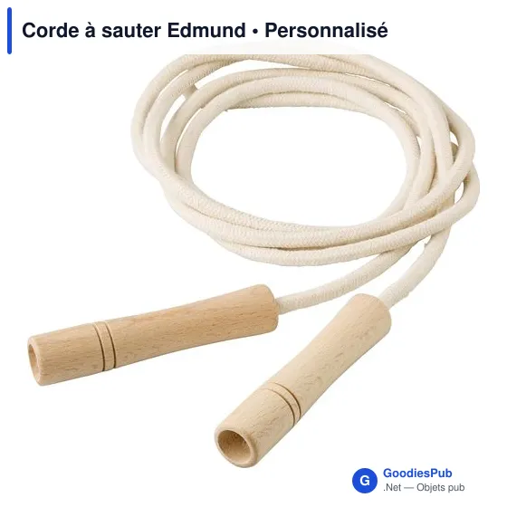 Corde à sauter personnalisable avec logo pour entreprises - Image 1