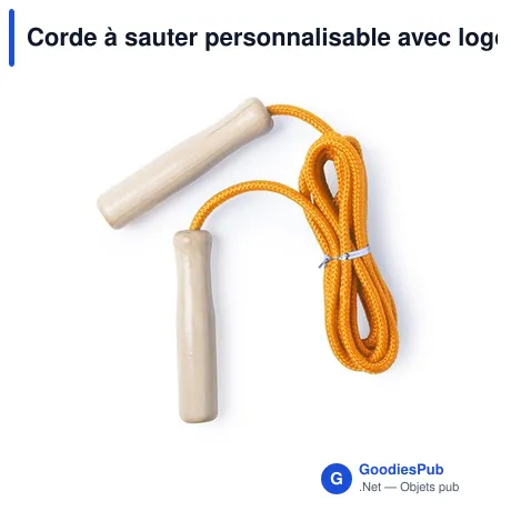 Corde à sauter personnalisable avec logo - Galtax