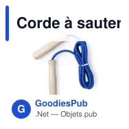 Corde à sauter personnalisable avec logo - Galtax - Miniature 11