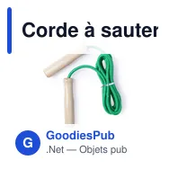 Corde à sauter personnalisable avec logo - Galtax - Miniature 4
