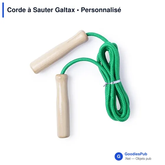 Corde à sauter personnalisable avec logo - Galtax - Image 4