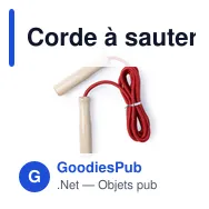 Corde à sauter personnalisable avec logo - Galtax - Miniature 7