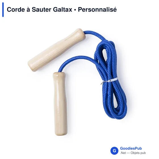 Corde à sauter personnalisable avec logo - Galtax - Image 8