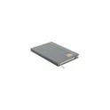 Variante gris - Carnet A5 personnalisable en RPET avec logo - CORDI NOTE