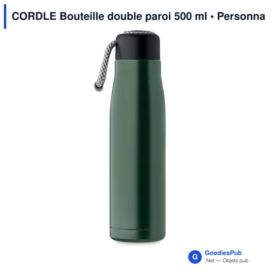 CORDLE Bouteille double paroi 500 ml - Image 2
