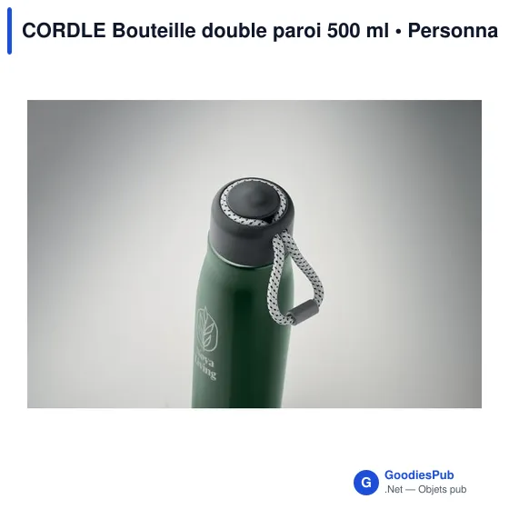 CORDLE Bouteille double paroi 500 ml - Image 4