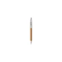 Variante blanc - Stylo à bille personnalisable en liège avec logo - Cork ECO Write