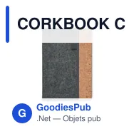 CORKBOOK Carnet A5 en liège RPET - Miniature 9