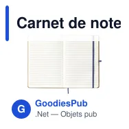 Carnet de notes personnalisable en liège A5 avec logo - Miniature 11