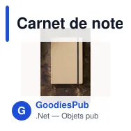 Carnet de notes personnalisable en liège A5 avec logo - Miniature 3