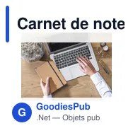 Carnet de notes personnalisable en liège A5 avec logo - Miniature 4