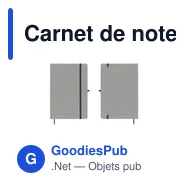 Carnet de notes personnalisable en liège A5 avec logo - Miniature 6