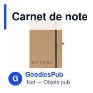 Carnet de notes personnalisable en liège A5 avec logo - Miniature 9