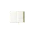 Variante vert - Carnet de notes personnalisable en liège A5 avec logo