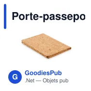 Porte-passeport personnalisable en liège avec logo - CORKPASS - Miniature 6