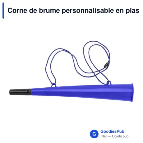 Corne de brume personnalisable en plastique PP avec logo