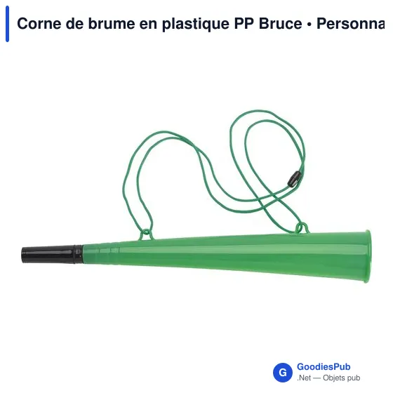 Corne de brume personnalisable en plastique PP avec logo - Image 9