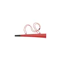 Variante rouge - Corne de brume personnalisable en plastique PP avec logo