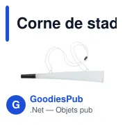 Corne de stade - Miniature 2